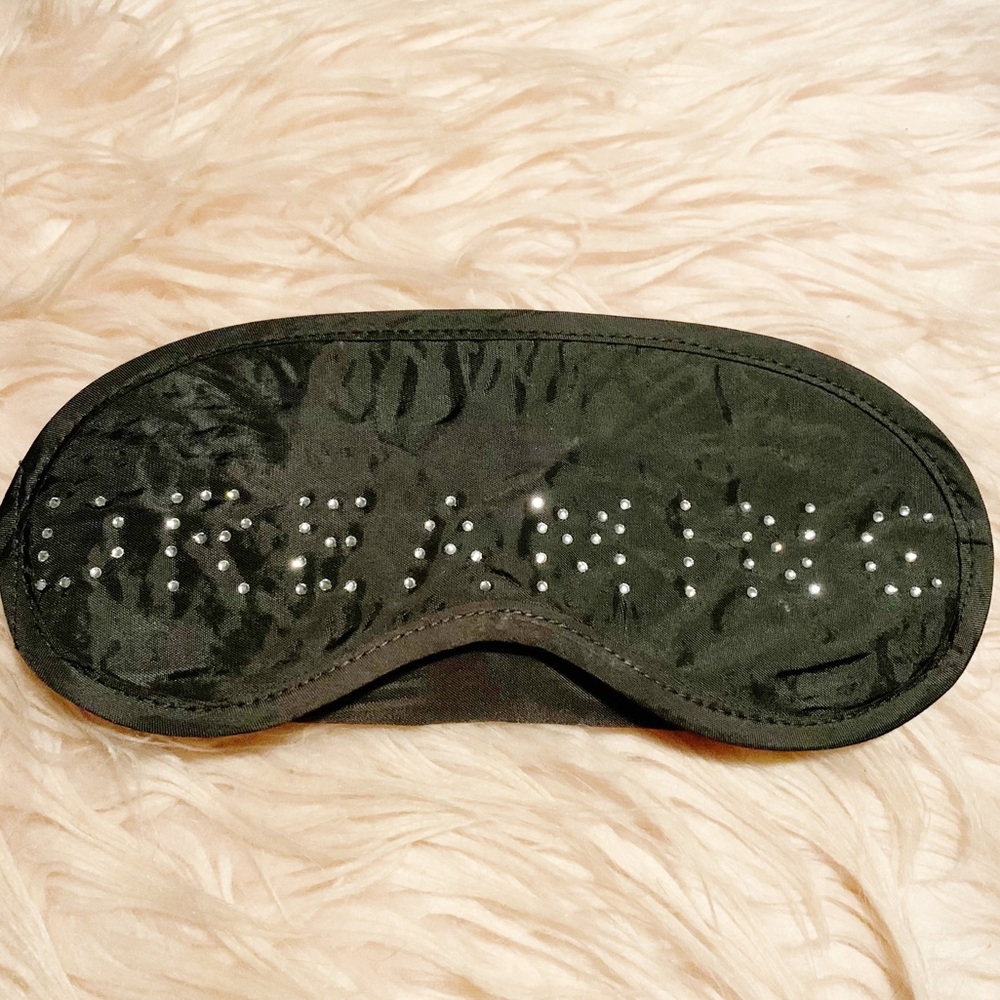 DREAMING Rhinestone Sleep Mask